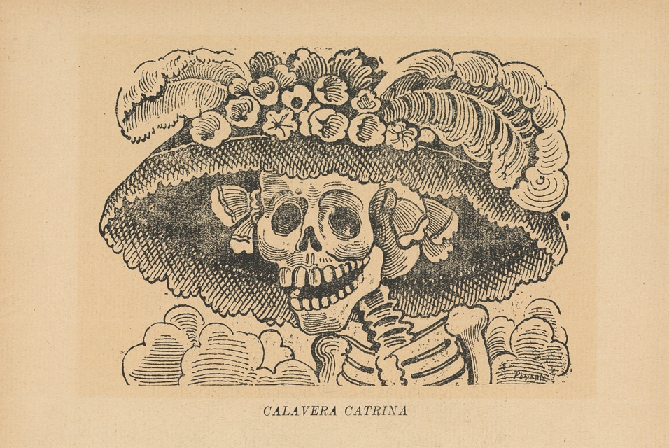 La Calavera Catrina by Jose Guadalupe Posada (circa 1910)