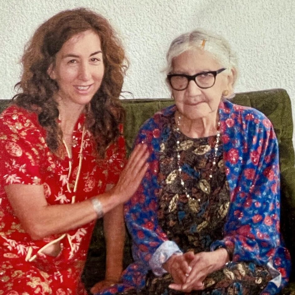 Manuela and Elisa in Polanco, CDMX circa 2010.